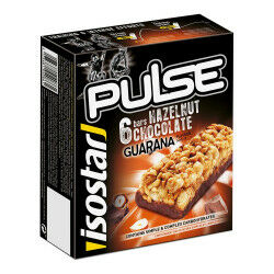 Energie-Riegel Isostar Pulse Schokolade Haselnüsse (6 uds)