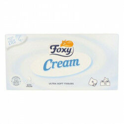 Papiertaschentücher Facial Cream Foxy Sensible Haut (75 uds)