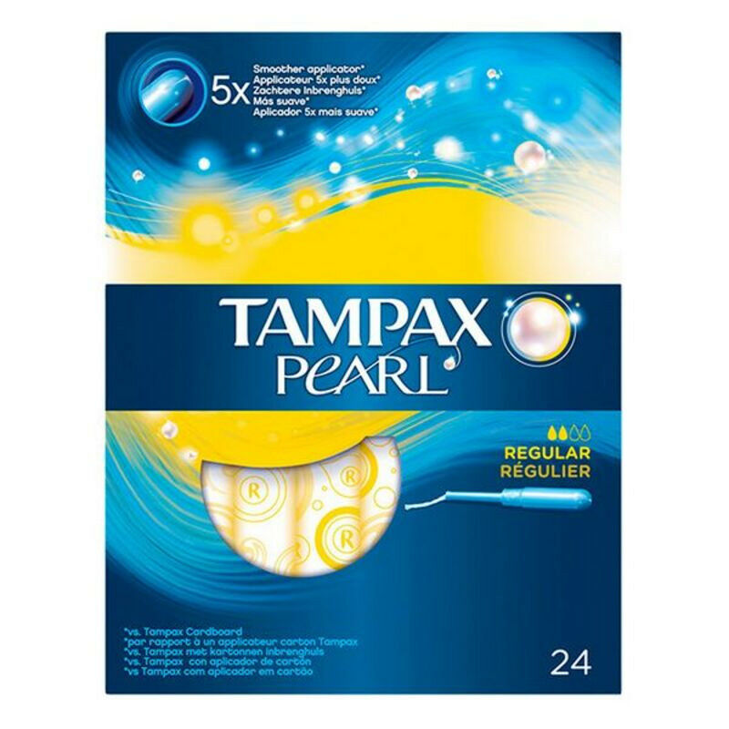 Pack Tampons Pearl Regular Tampax (24 uds)