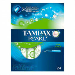 Pack Tampons Pearl Super Tampax (24 uds)