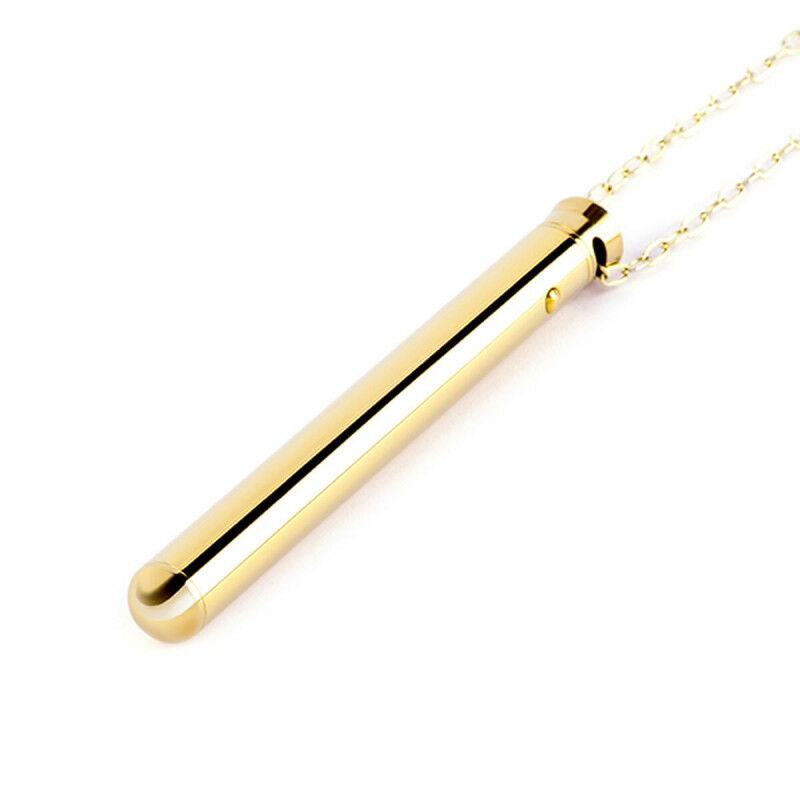 Kugelvibrator Le Wand Necklace Halsband Gold