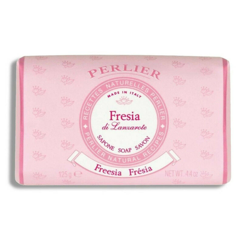 Stück Seife Perlier Fresia Di Lanzarote Erdbeere (125 ml)