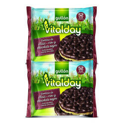 Mais-Pfannkuchen Gullón Vitalday Chocolate Negro (100 g)
